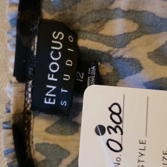 Enfocus Studio Polyester Cheetah Dress (0300) 💥 - Picture 5 of 7